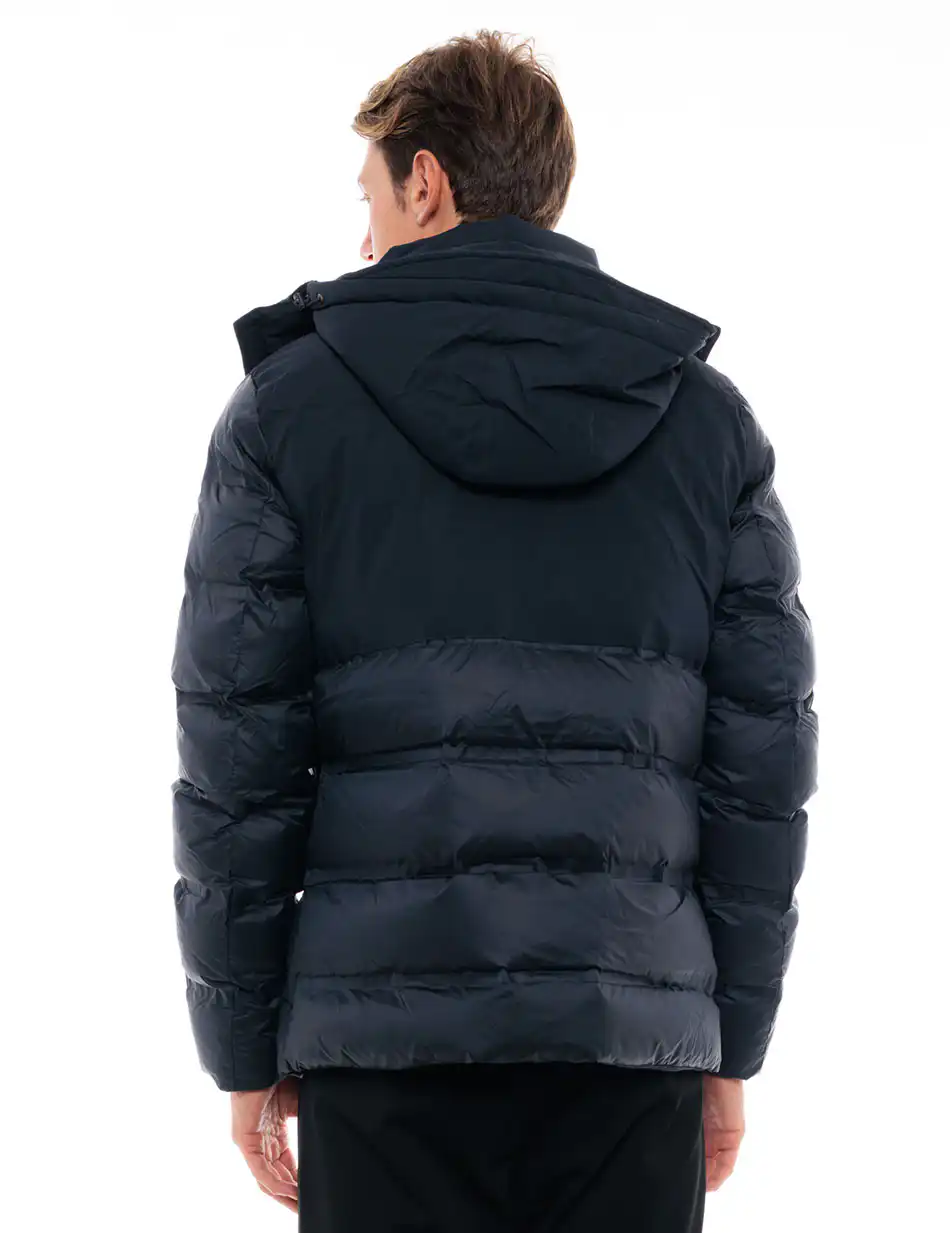 Biston fashion ανδρικό κοντό μπουφάν 48-201-024 NAVY