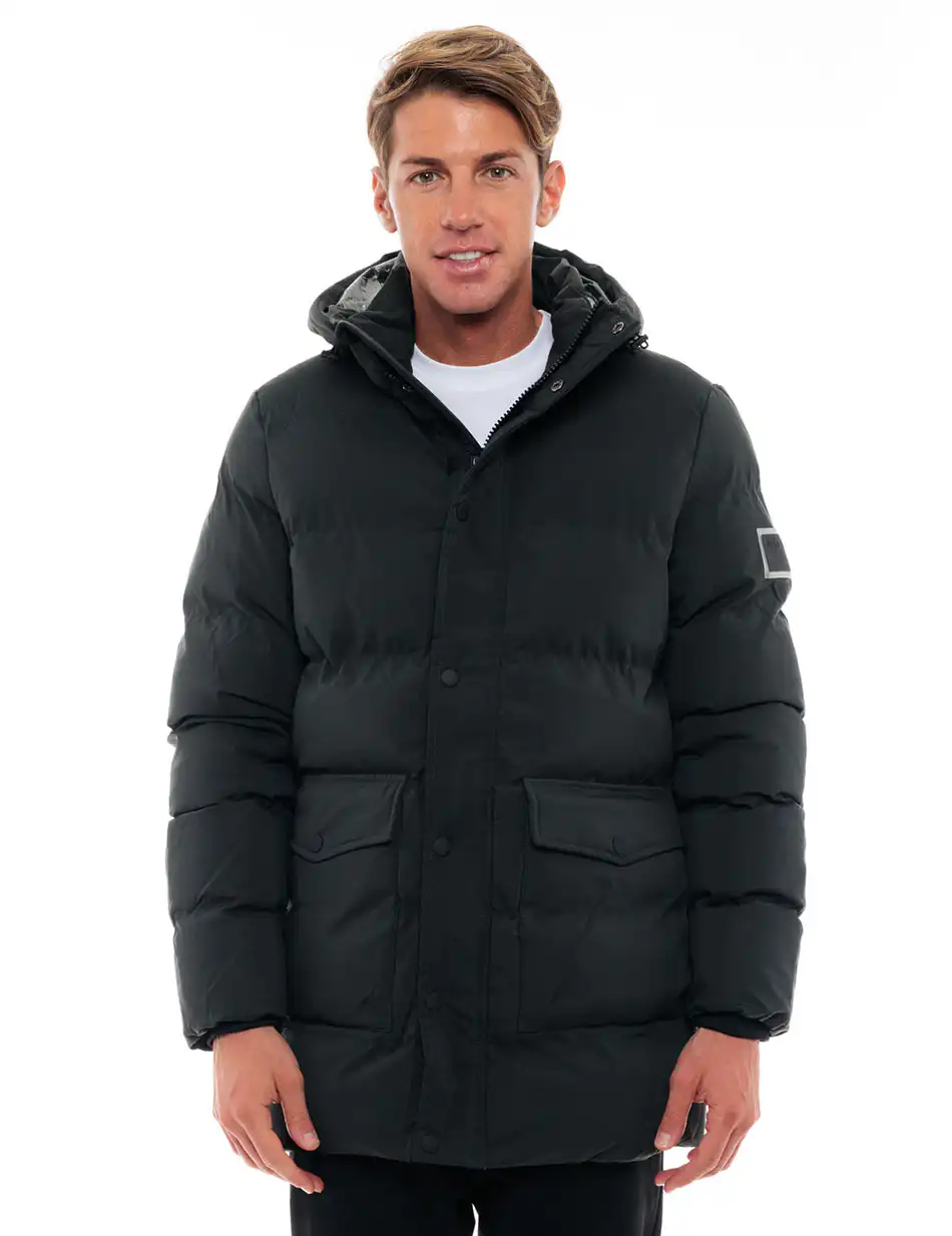 Biston fashion ανδρικό ντεμί μπουφάν 48-201-026 DK GREEN