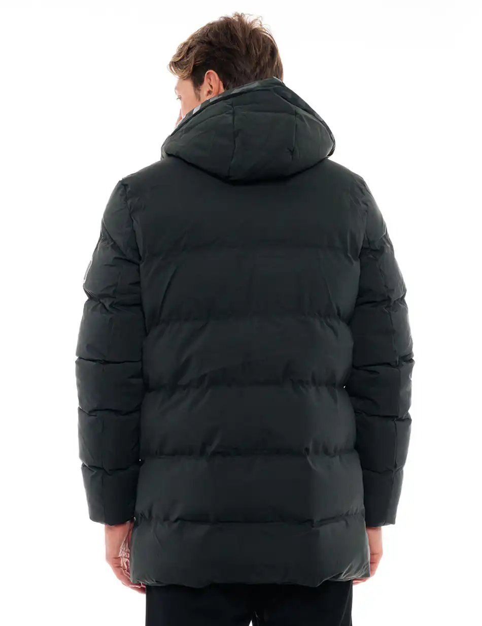 Biston fashion ανδρικό ντεμί μπουφάν 48-201-026 DK GREEN