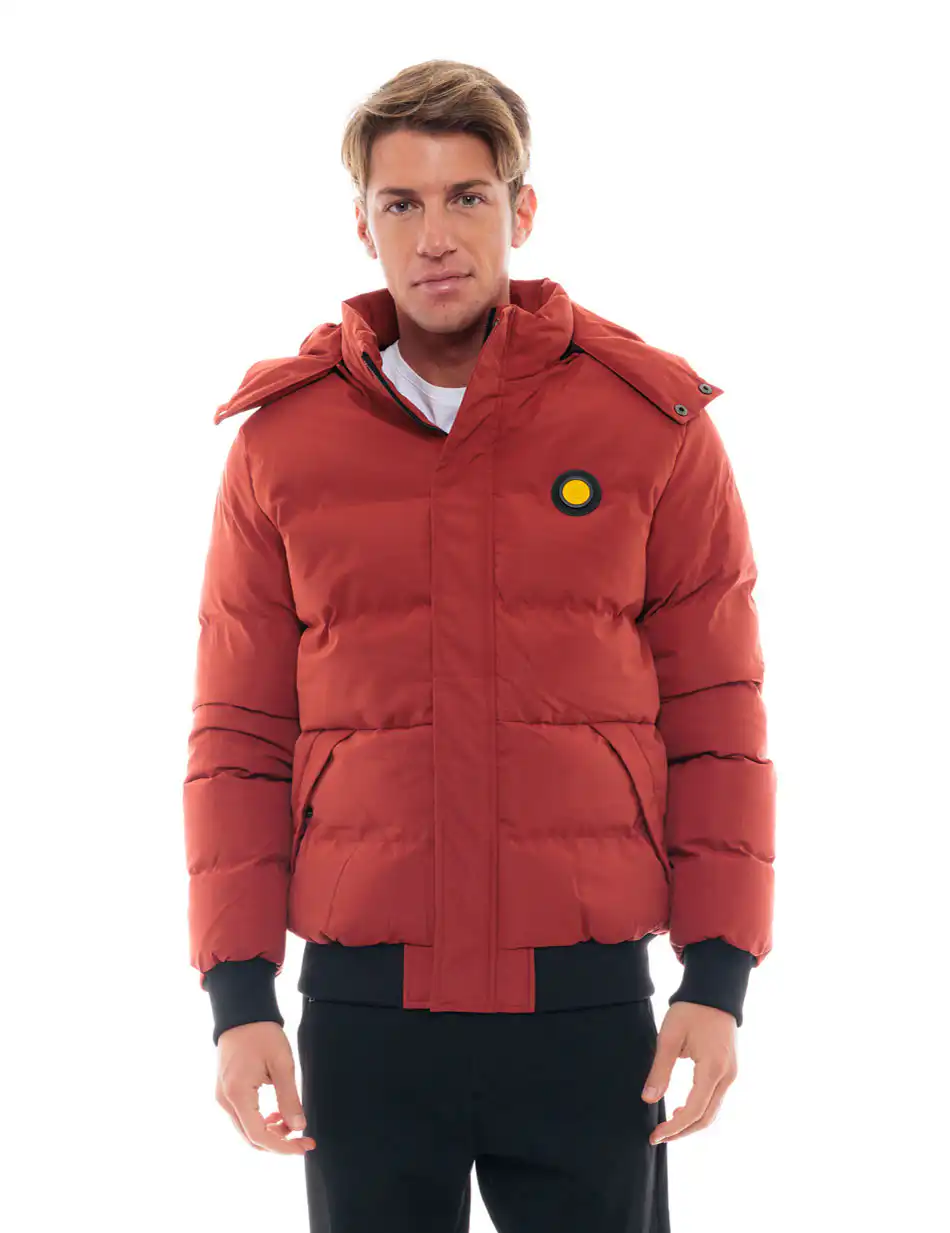 Splendid fashion ανδρικό κοντό μπουφάν 48-201-037 RUSTY RED