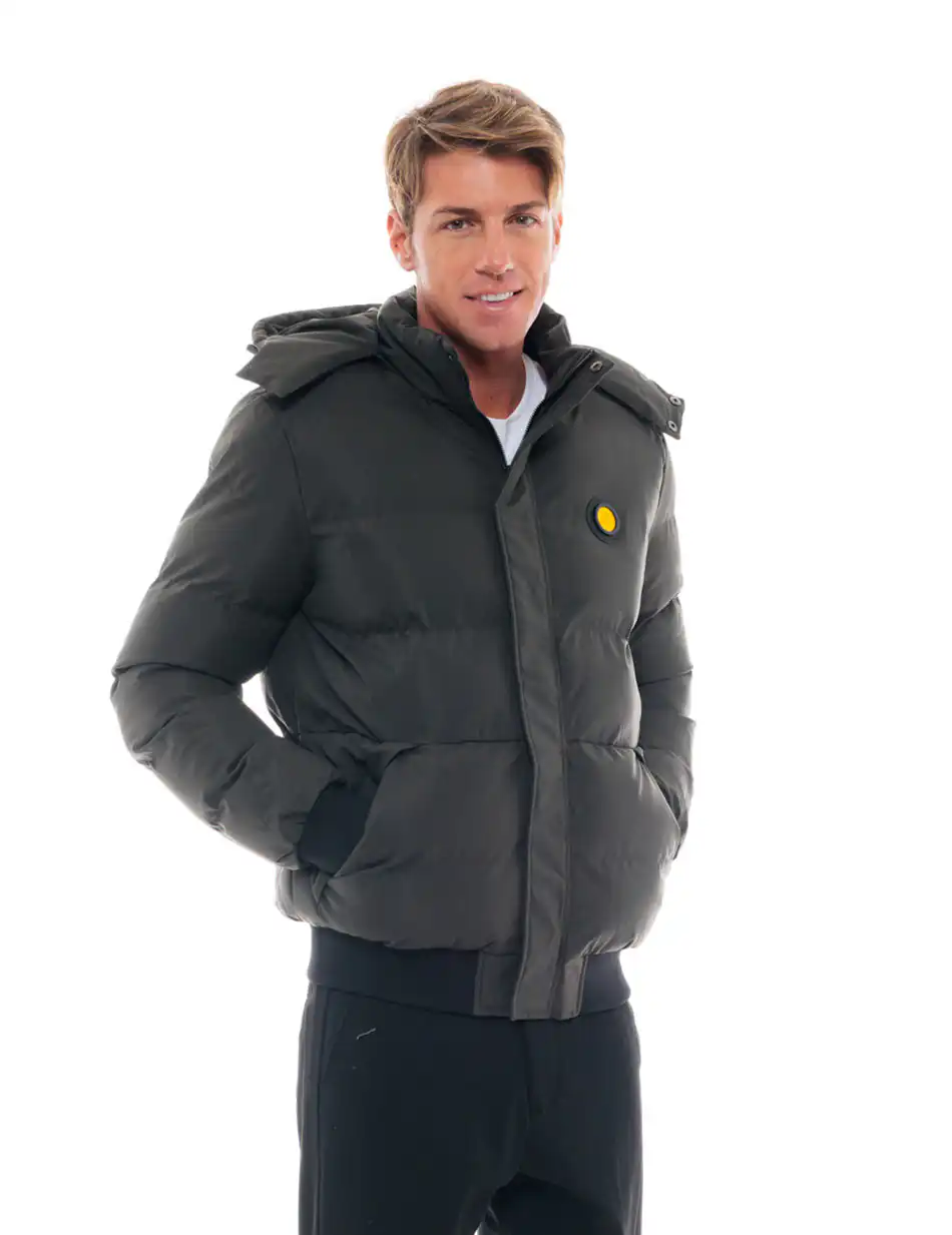 Splendid fashion ανδρικό κοντό μπουφάν 48-201-037C DK GREEN