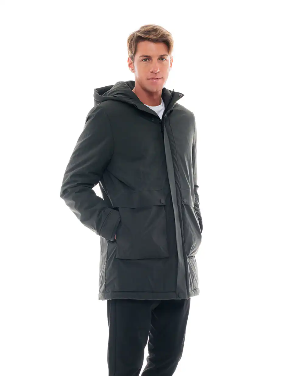 Splendid fashion ανδρικό ντεμί μπουφάν 48-201-039 DK GREEN