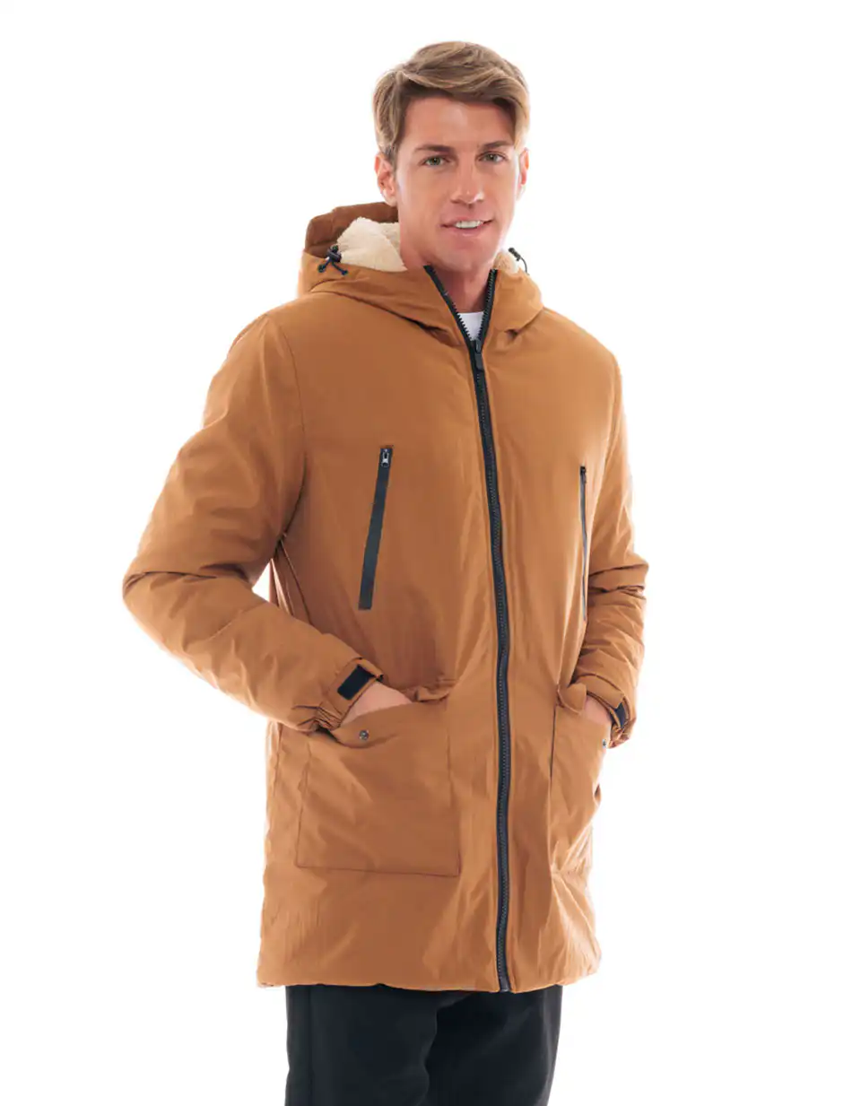 Biston fashion ανδρικό ντεμί μπουφάν 48-201-044 CAMEL