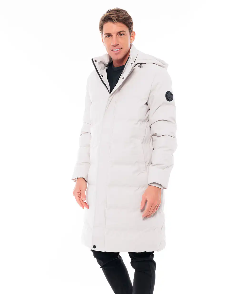Biston fashion ανδρικό μακρύ μπουφάν 48-201-053 ICE