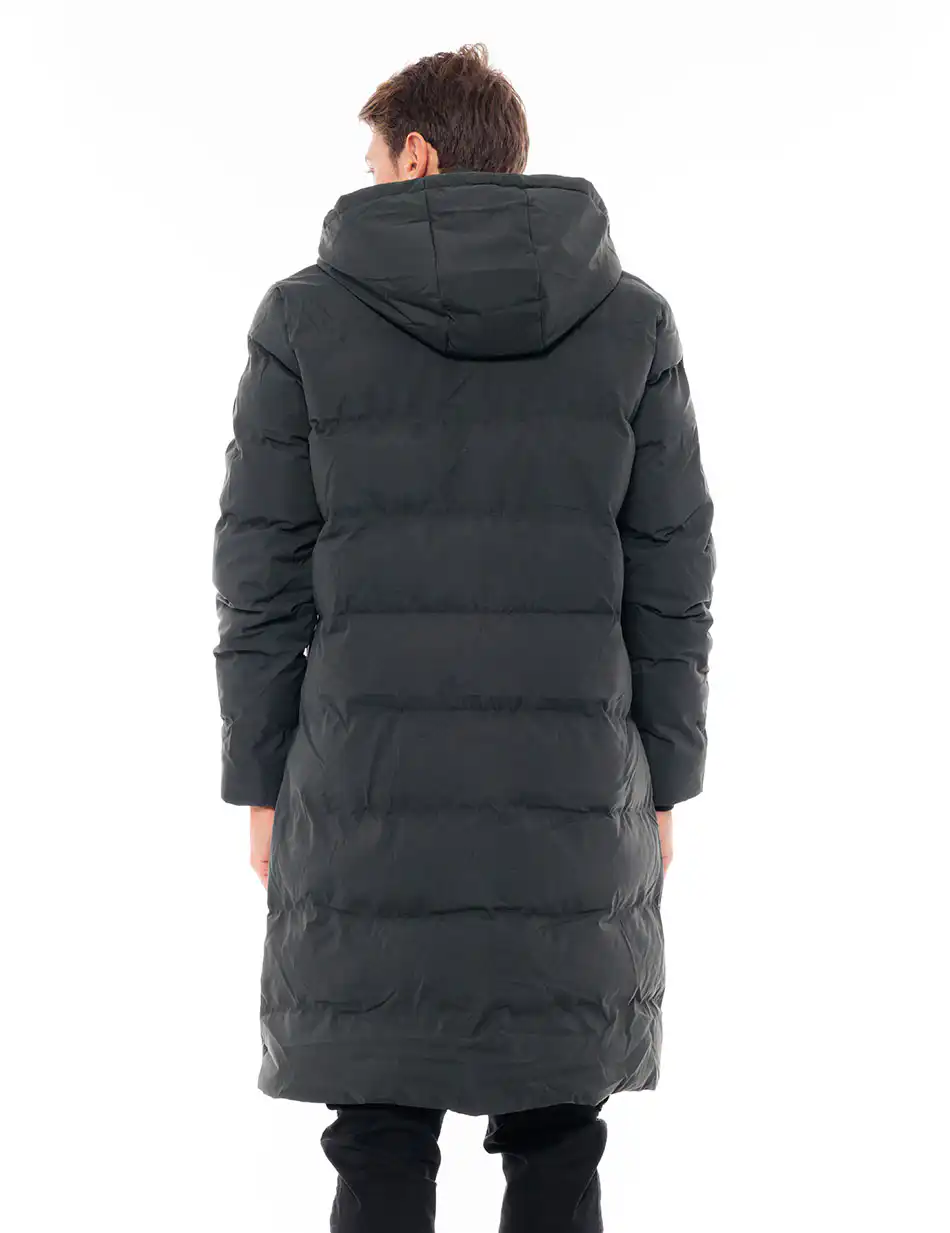 Biston fashion ανδρικό μακρύ μπουφάν 48-201-053 DK GREEN