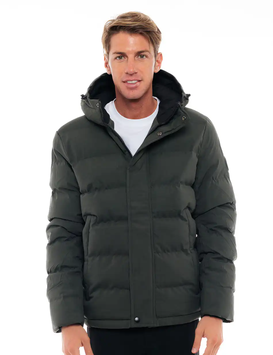 Splendid fashion ανδρικό κοντό μπουφάν 48-201-056 KHAKI