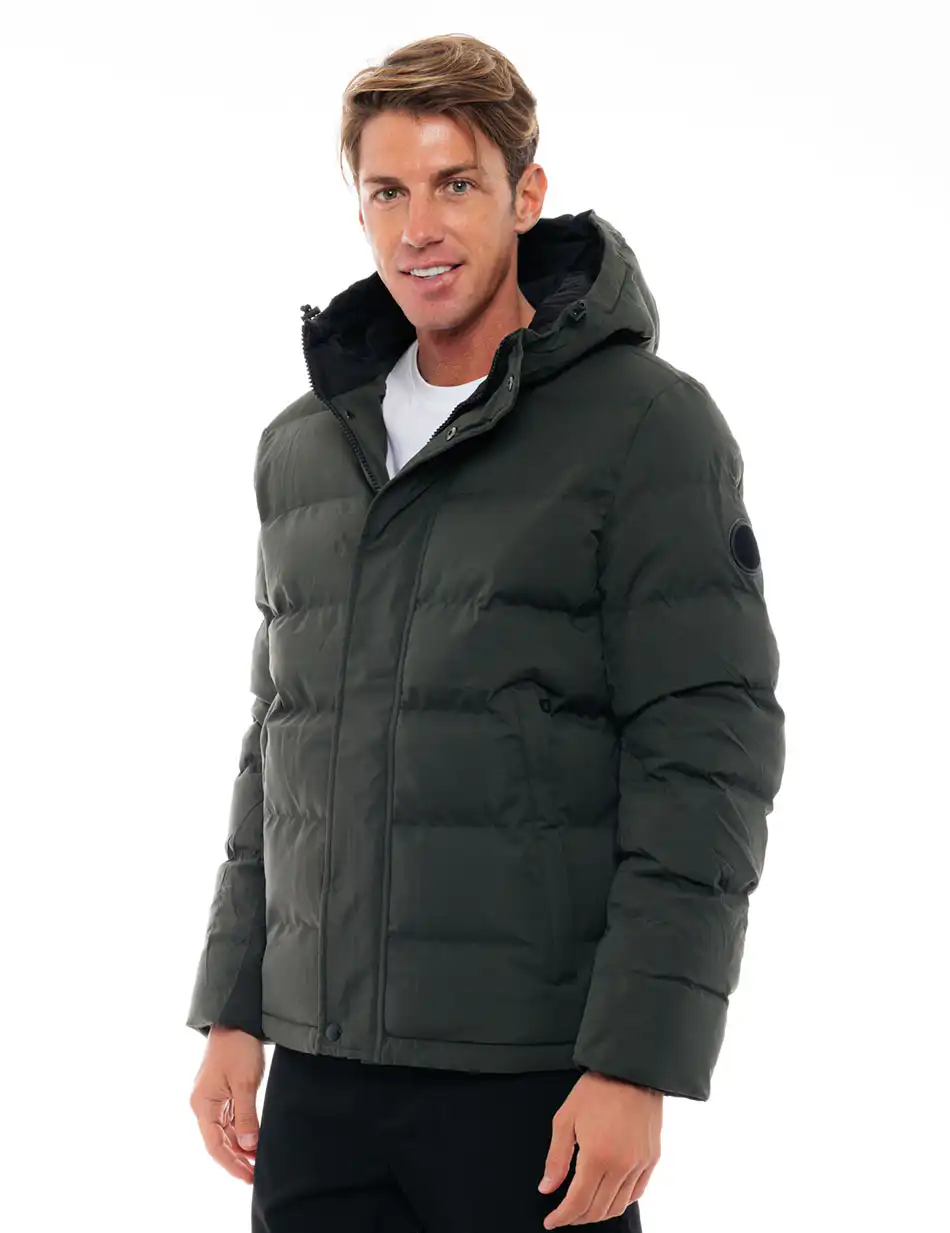 Splendid fashion ανδρικό κοντό μπουφάν 48-201-056 KHAKI