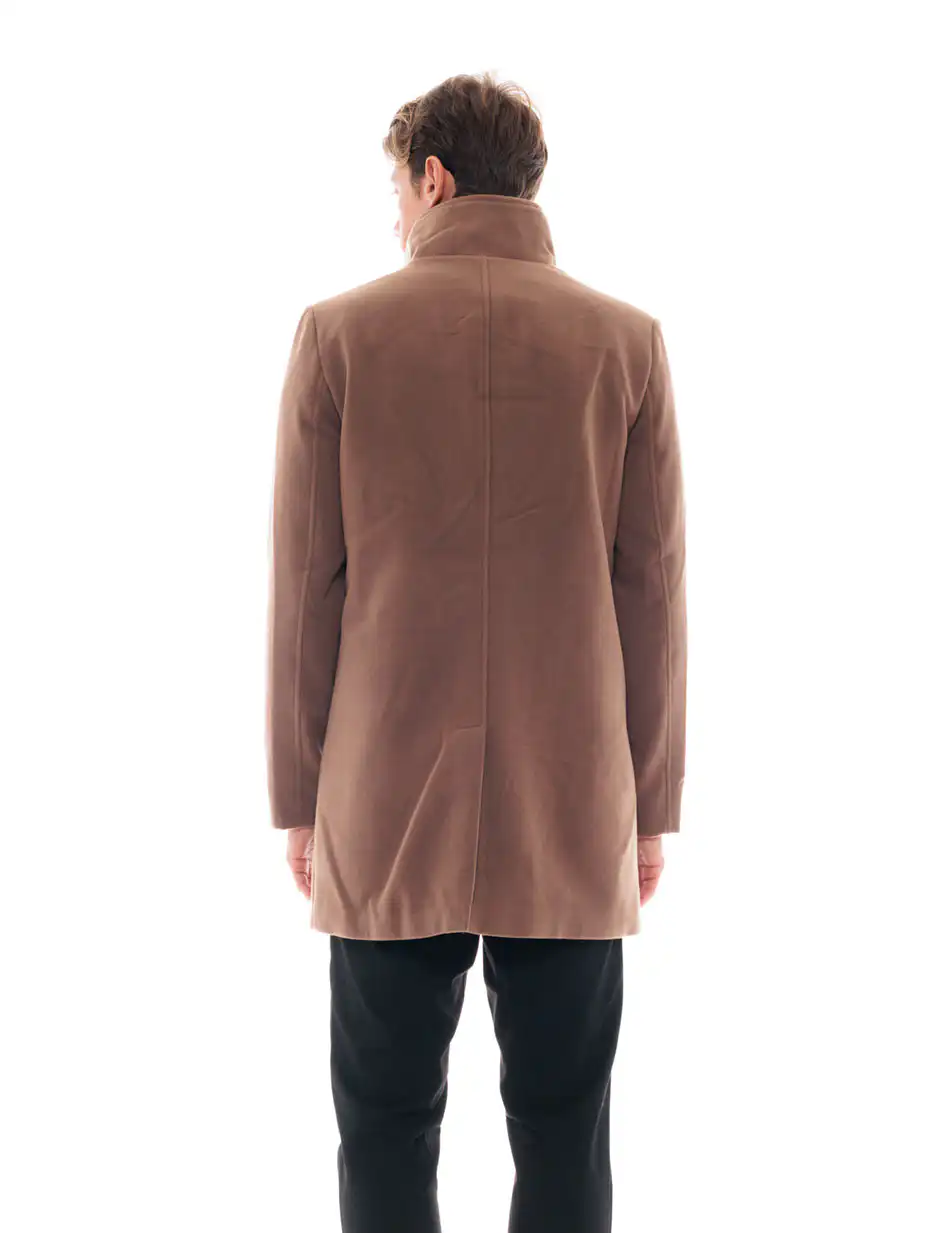 Splendid fashion ανδρικό ντεμί παλτό 48-201-067 LT BROWN