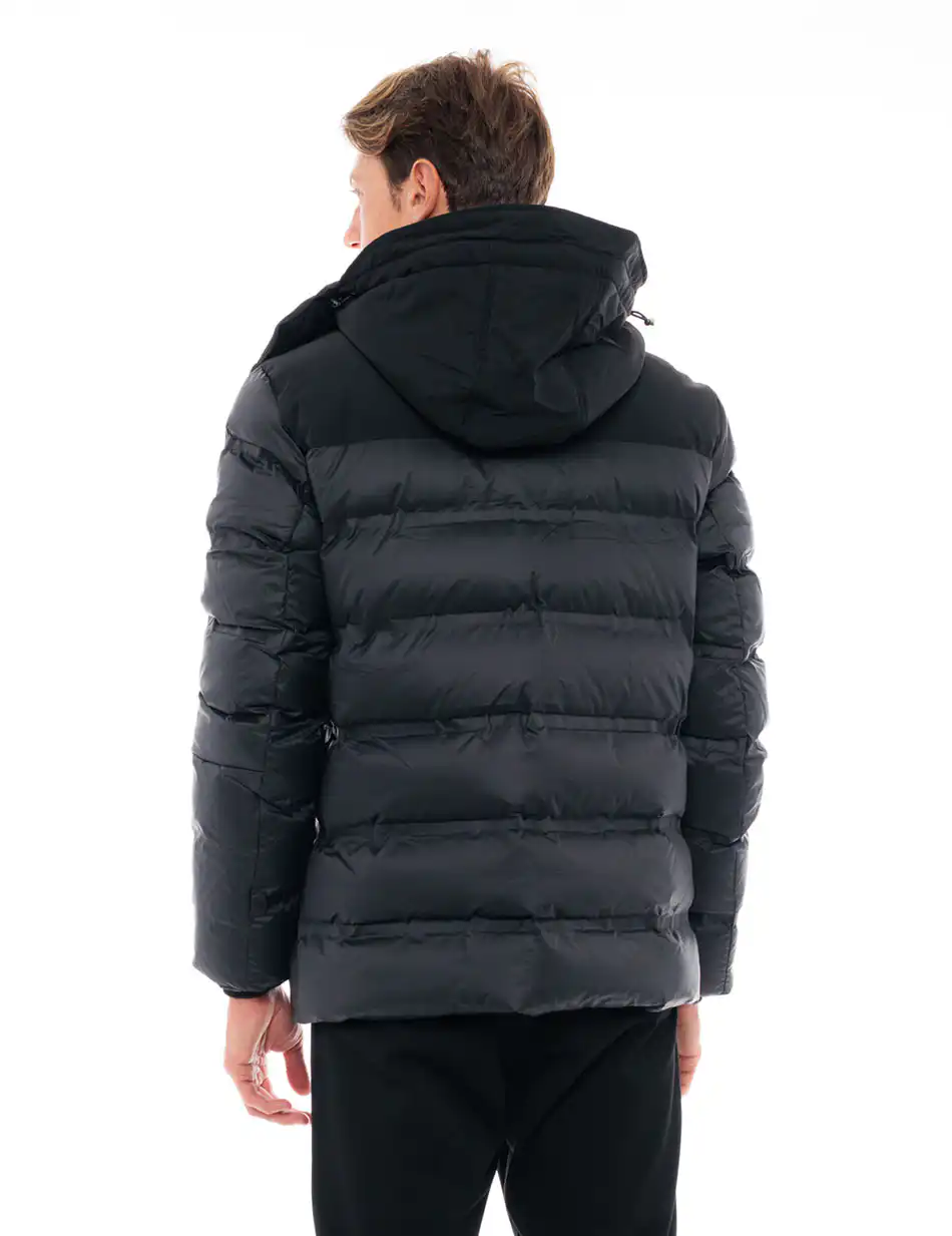 Splendid fashion ανδρικό κοντό μπουφάν 48-201-080 BLACK