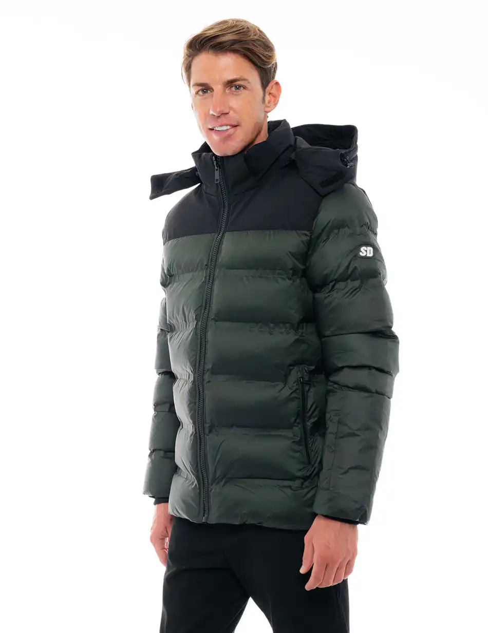 Splendid fashion ανδρικό κοντό μπουφάν 48-201-080 DK GREEN