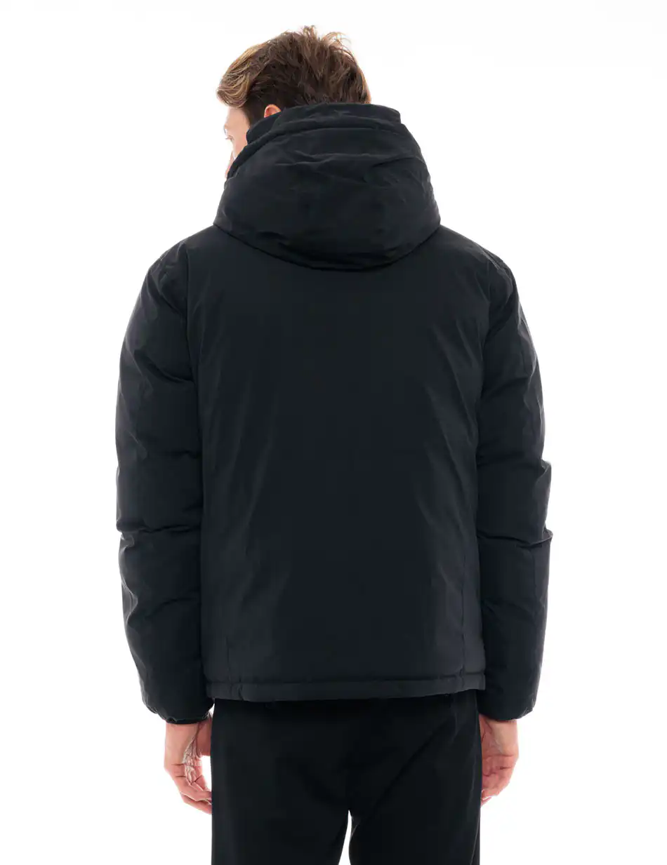 Splendid fashion ανδρικό κοντό μπουφάν διπλής όψεως 48-201-081 BLACK