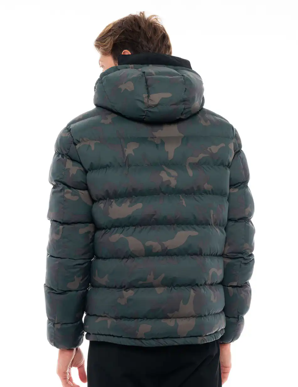 Splendid fashion ανδρικό κοντό μπουφάν διπλής όψεως 48-201-081 BLACK