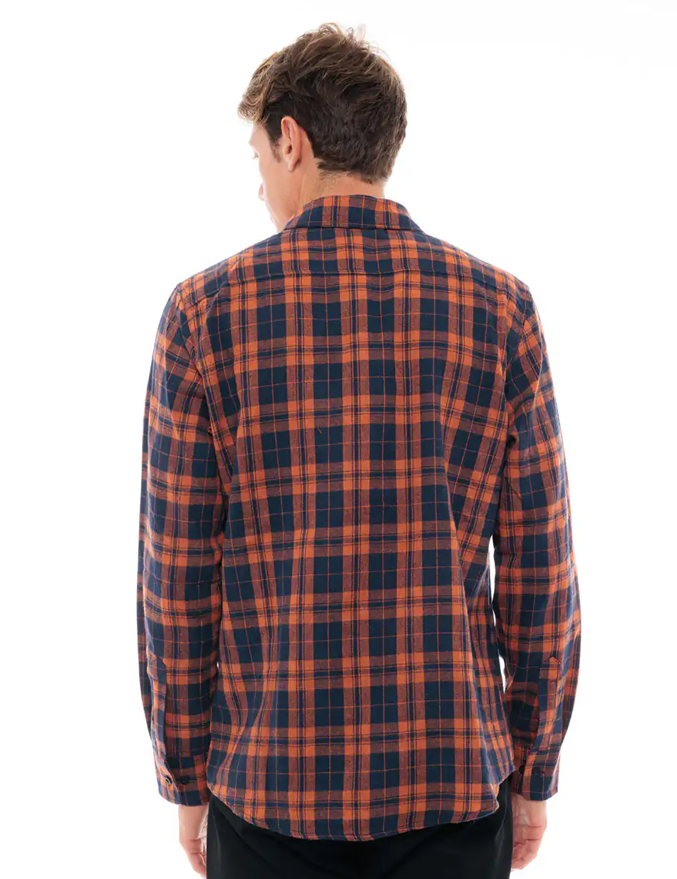 Biston fashion ανδρικό πουκάμισο 48-203-006 CAMEL CHECK