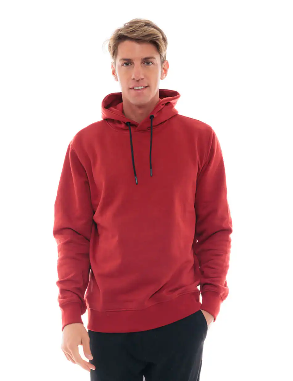 Splendid fashion ανδρική μπλούζα με ψηλό γιακά 48-206-053 RED