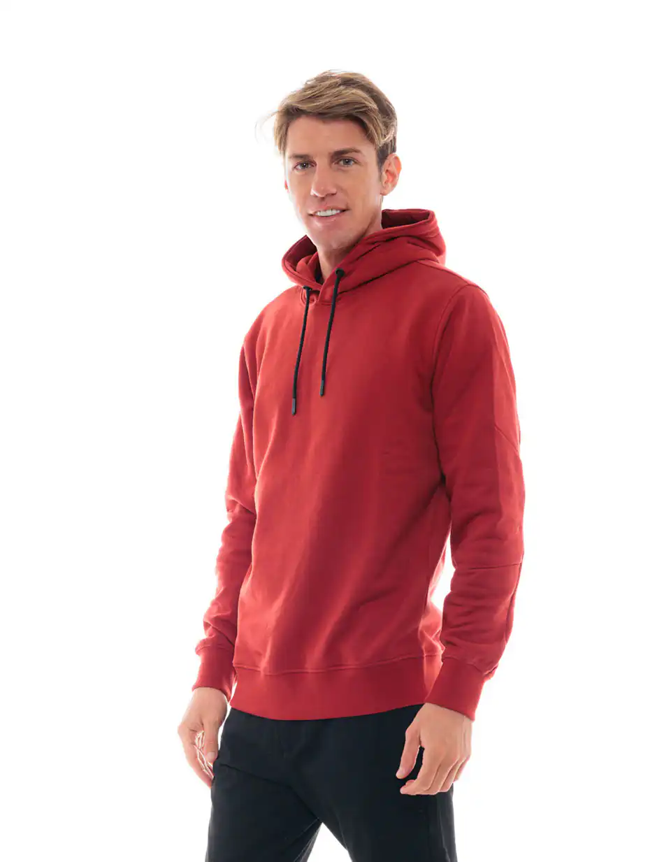 Splendid fashion ανδρική μπλούζα με ψηλό γιακά 48-206-053 RED