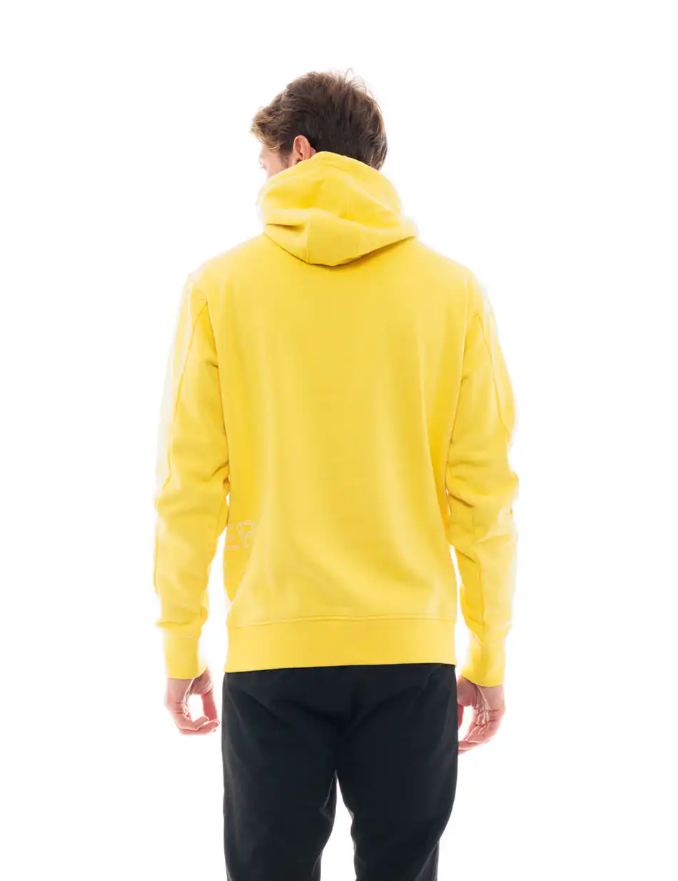 Biston fashion ανδρική μπλούζα με ψηλό γιακά 48-206-055 YELLOW