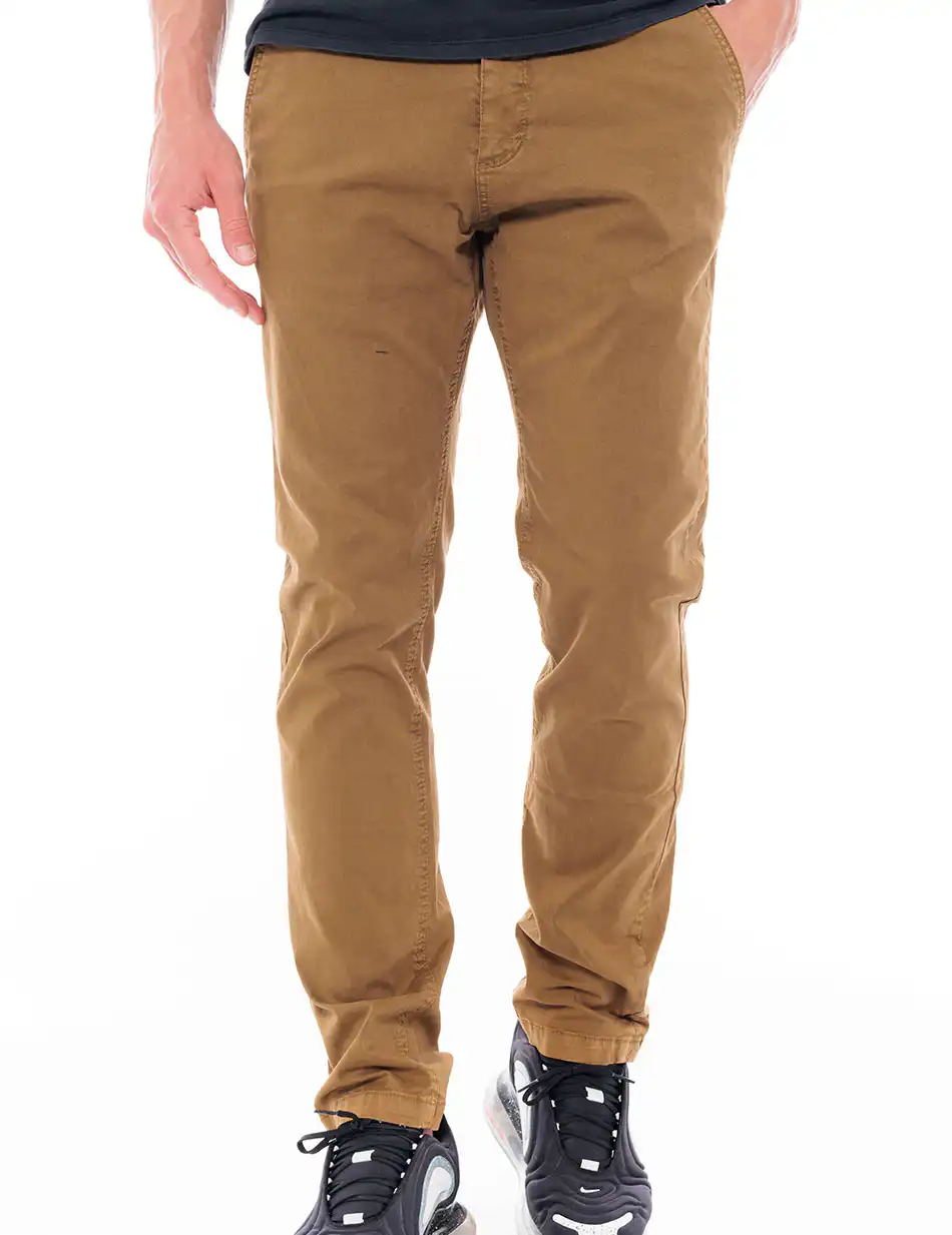 Biston fashion ανδρικό παντελόνι chinos 48-241-001 CAMEL