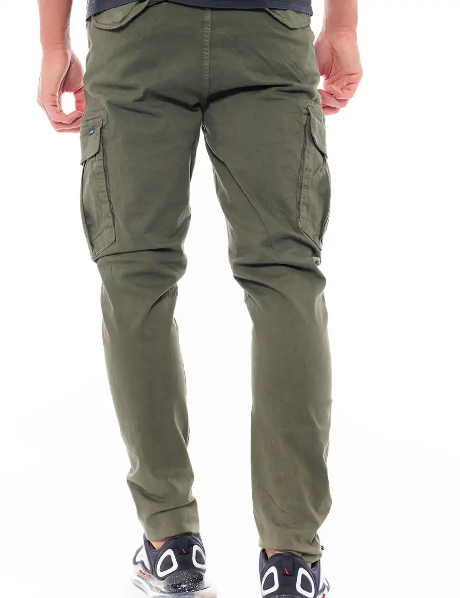 Biston fashion ανδρικό παντελόνι cargo 48-241-002 KHAKI