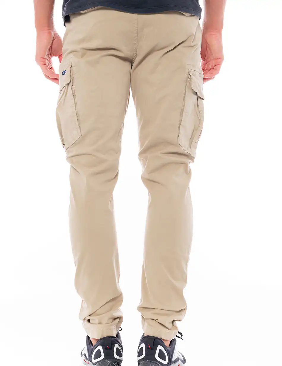 Biston fashion ανδρικό παντελόνι cargo 48-241-002 BEIGE