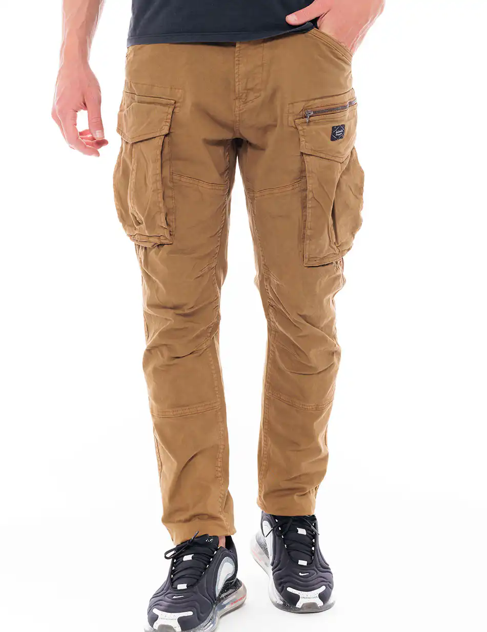 Splendid fashion ανδρικό παντελόνι cargo 48-241-003 CAMEL