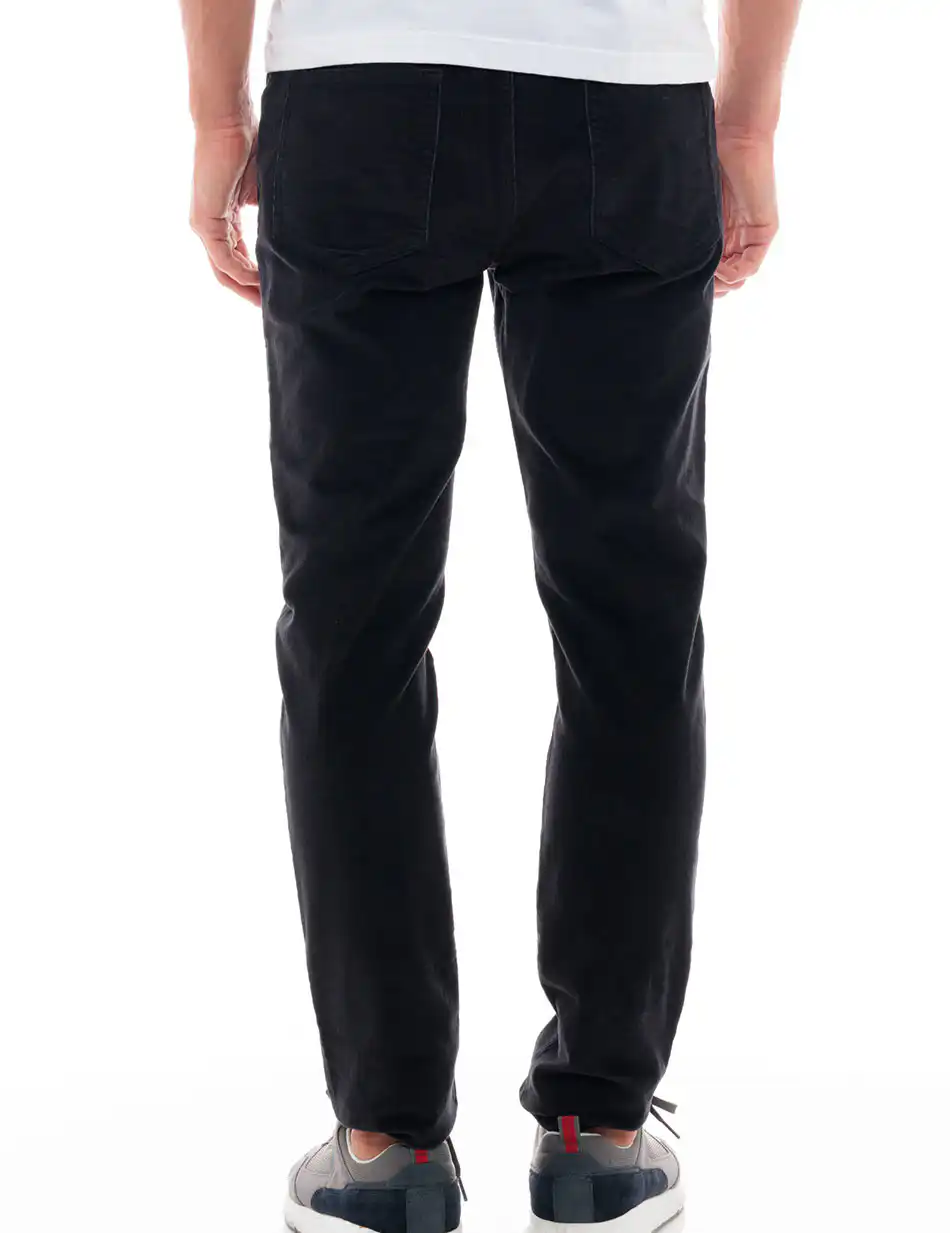 Splendid fashion ανδρικό 5τσεπο κοτλέ παντελόνι 48-241-007 BLACK