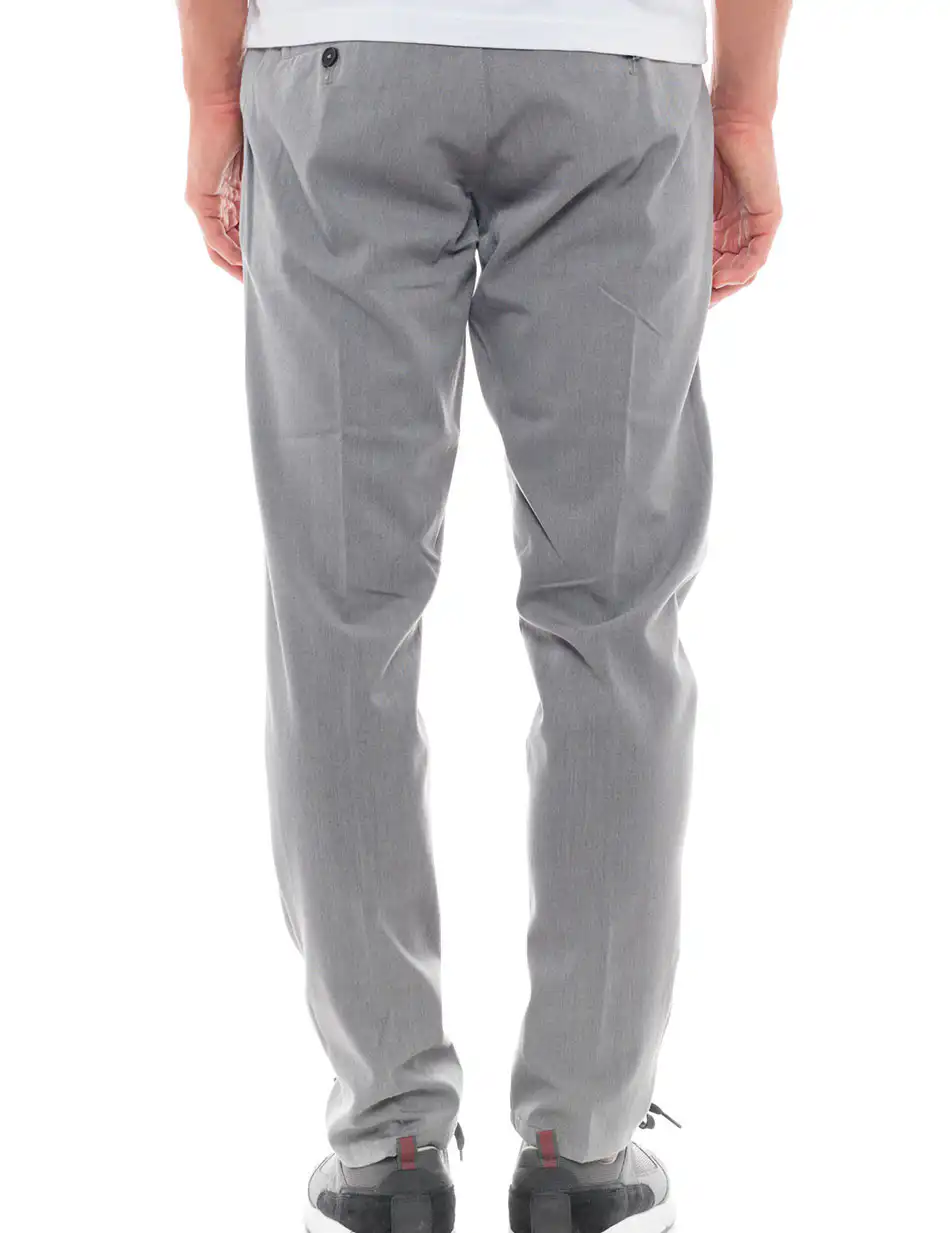 Biston fashion ανδρικό παντελόνι chinos 48-241-008 LT GREY
