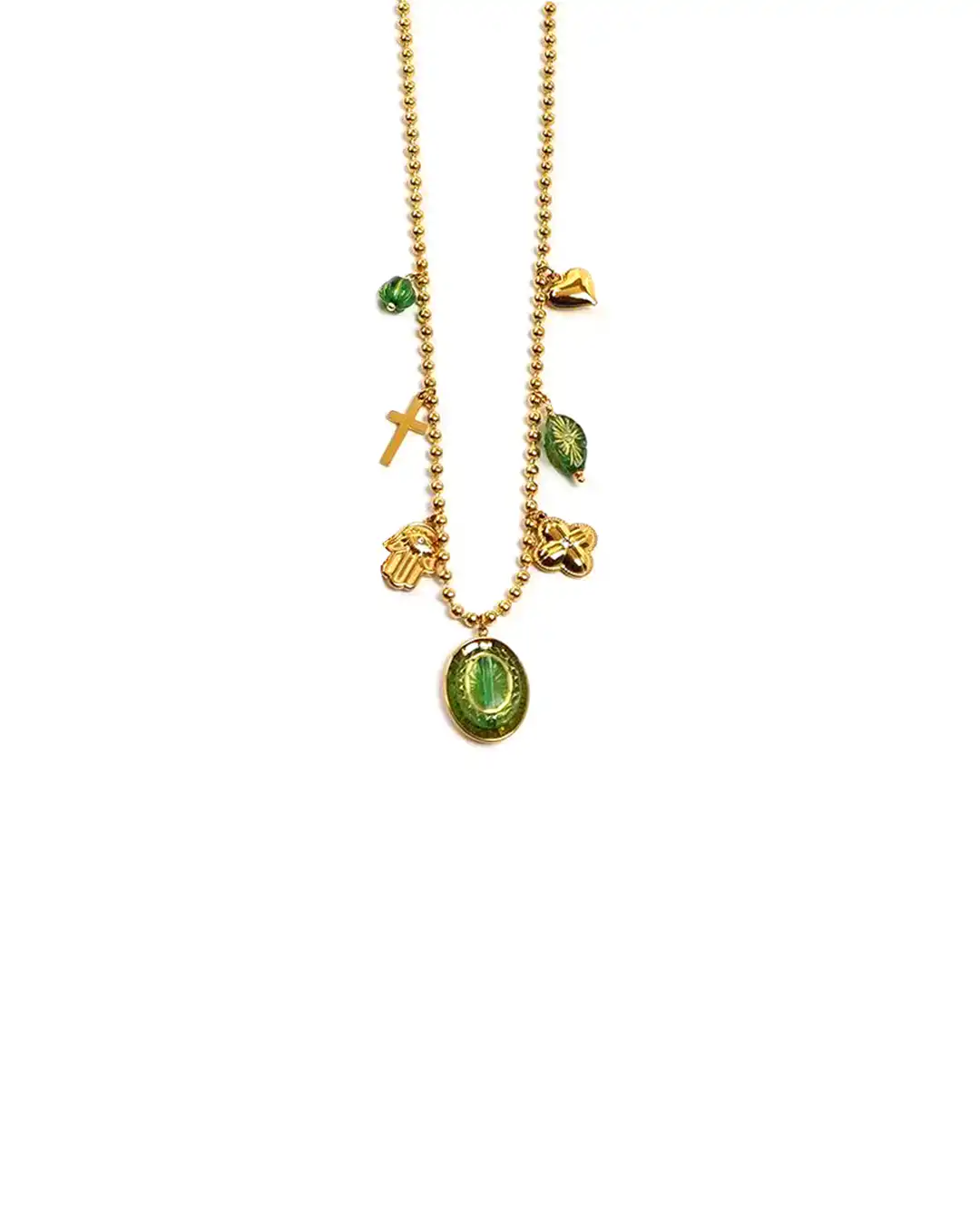 Κρεμαστό λαιμού ΟΟ-Κ510 – Πράσινο Κρεμαστό λαιμού ΟΟ-Κ510 – Πράσινο