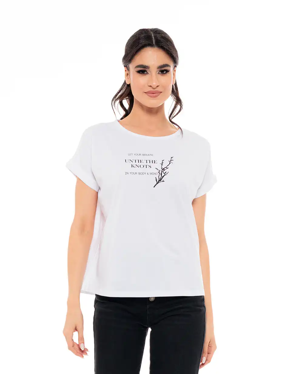 Splendid fashion γυναικείο top 49-106-009 WHITE