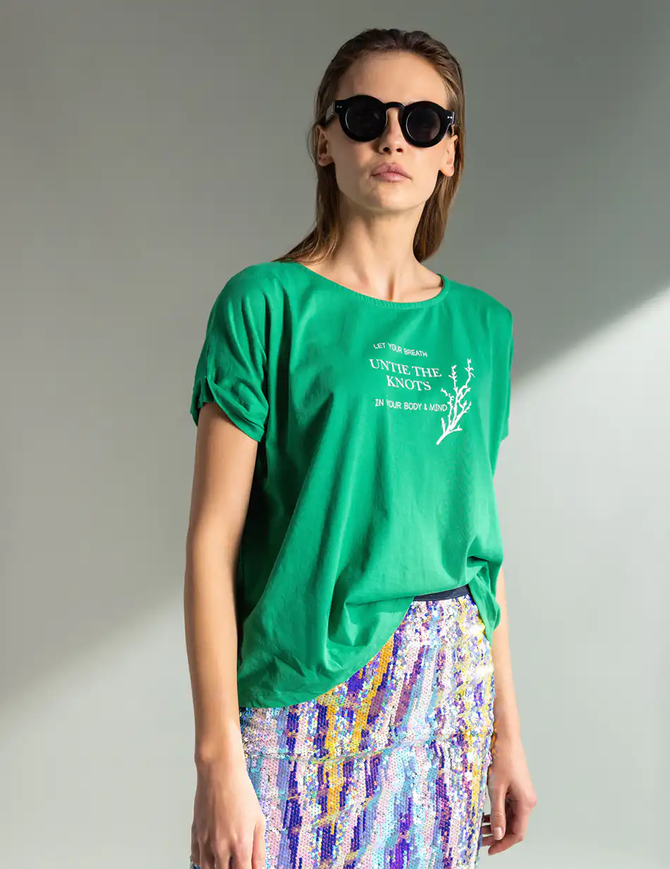 Splendid fashion γυναικείο top 49-106-009 GREEN