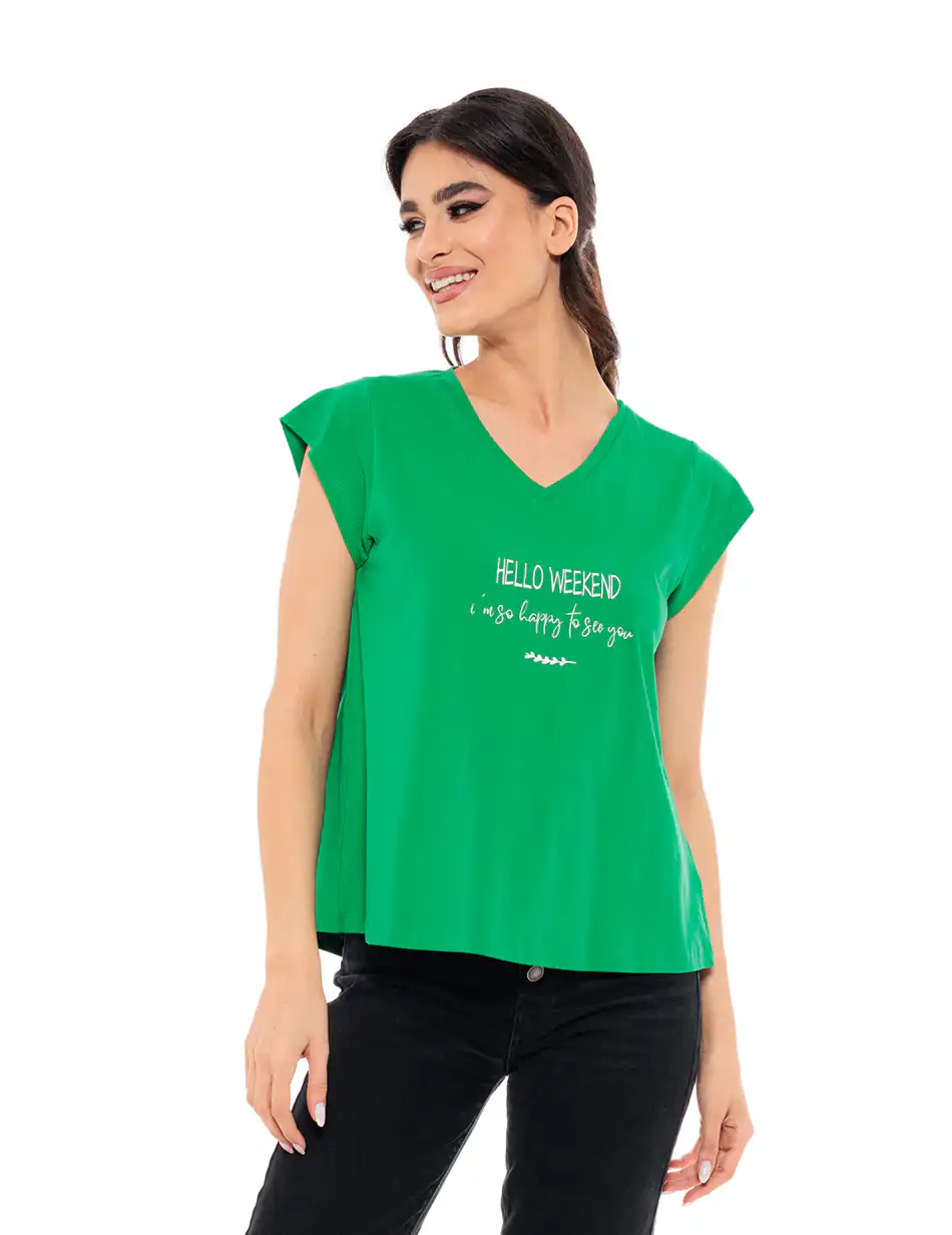 Splendid fashion γυναικείο top 49-106-015 GREEN