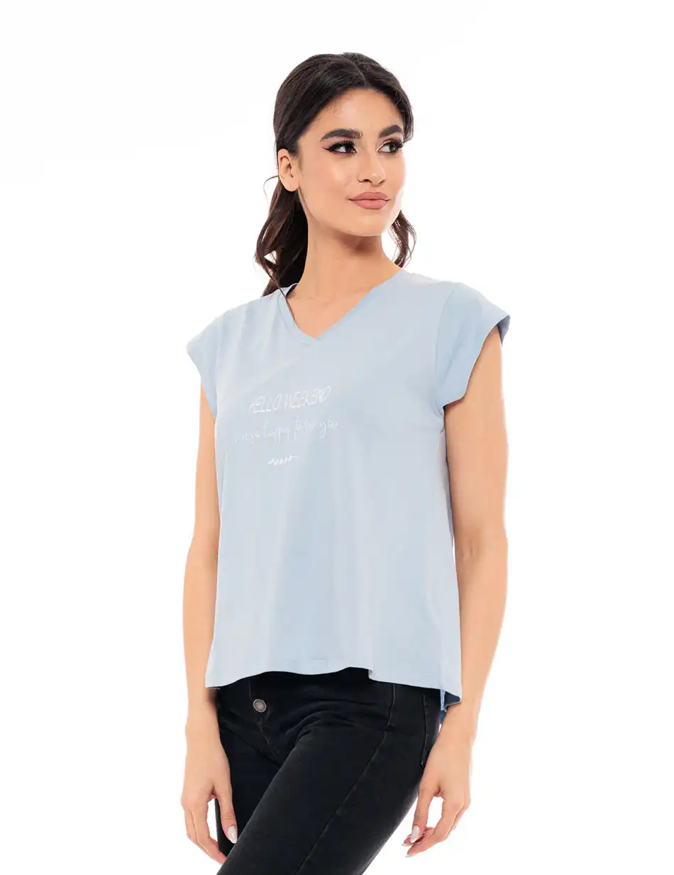 Splendid fashion γυναικείο top 49-106-015 SKY BLUE