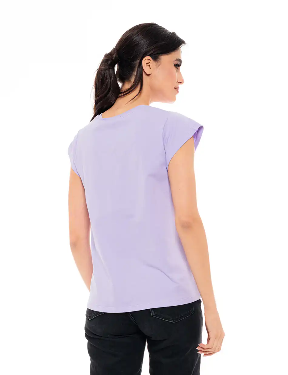 Biston fashion γυναικείο top 49-106-023 LILAC