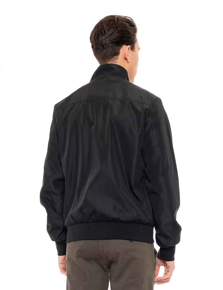 Splendid fashion ανδρικό bomber πανωφόρι 49-201-033 BLACK