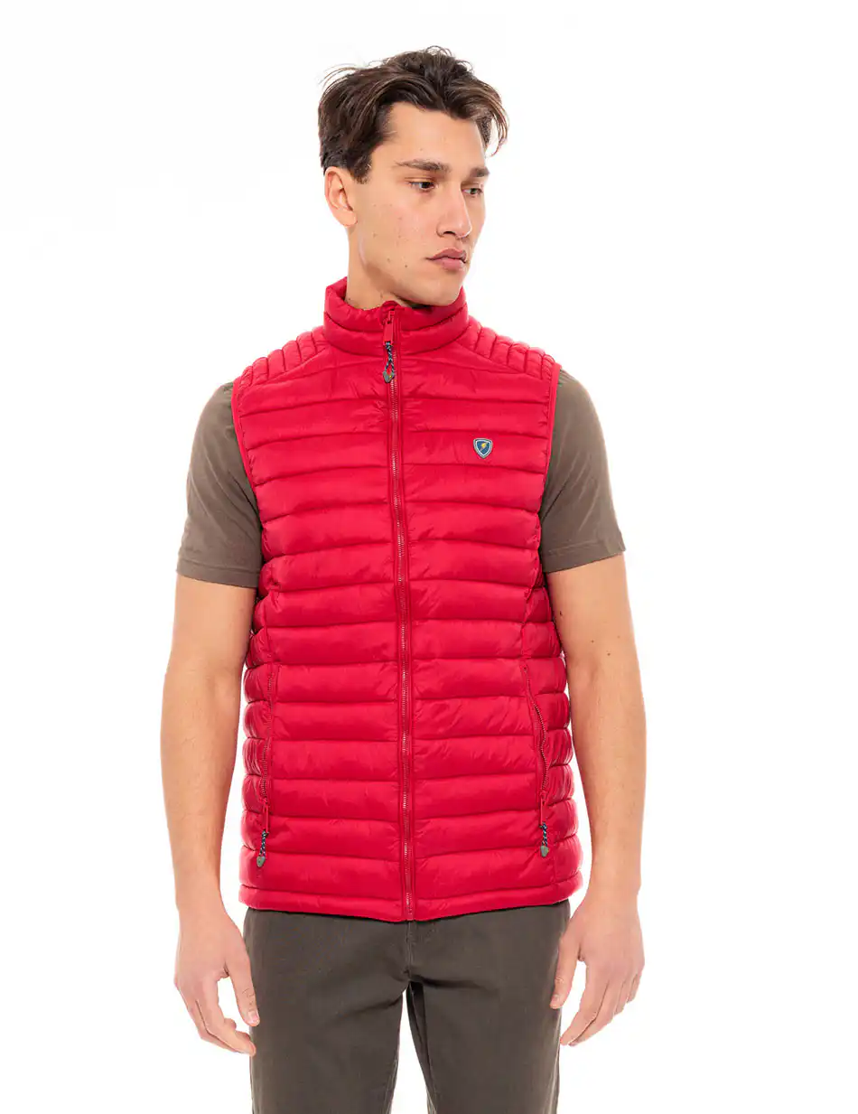 Splendid fashion ανδρικό αμάνικο με γιακά 49-202-001 RED