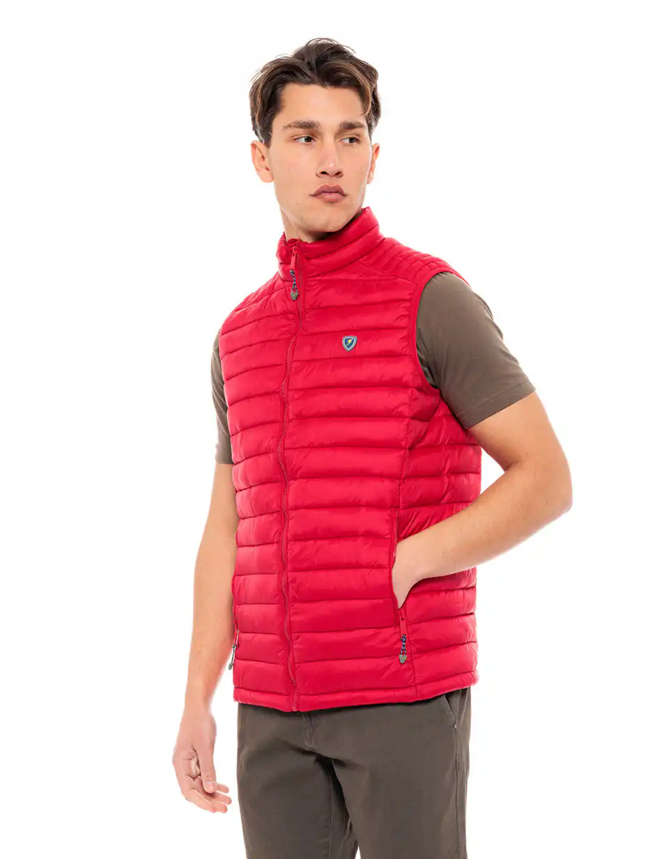 Splendid fashion ανδρικό αμάνικο με γιακά 49-202-001 RED