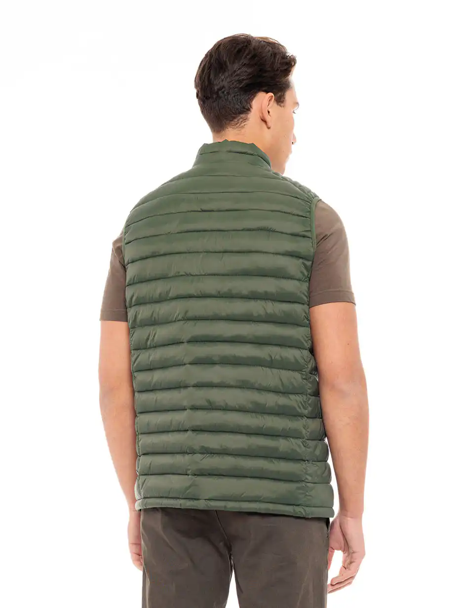 Splendid fashion ανδρικό αμάνικο με γιακά 49-202-001 GREEN