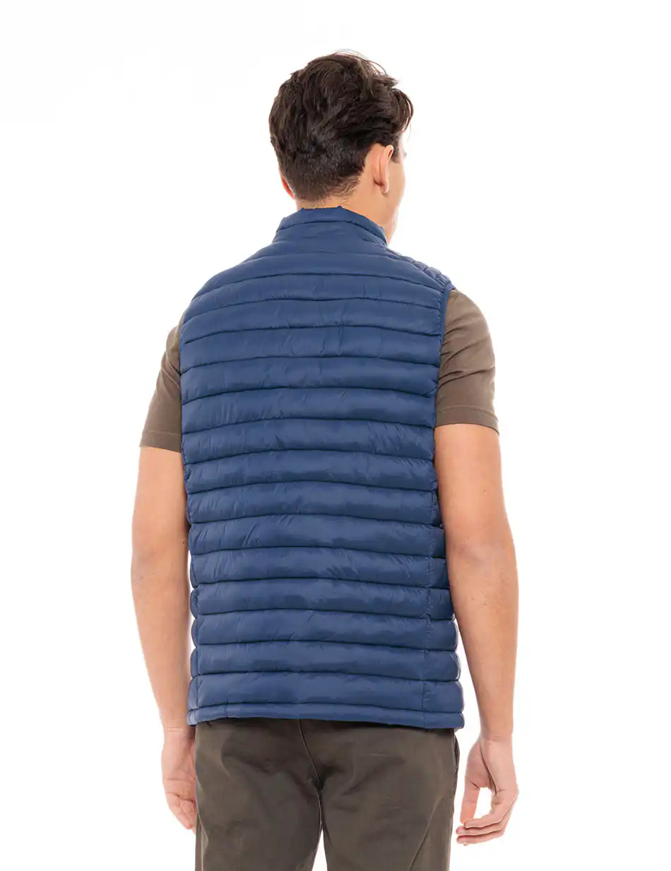 Splendid fashion ανδρικό αμάνικο με γιακά 49-202-001 BLUE