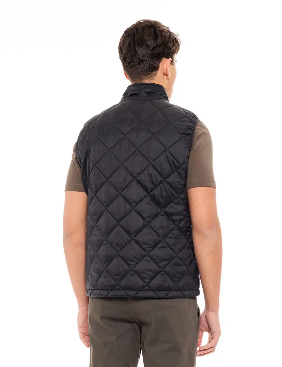 Splendid fashion ανδρικό αμάνικο με γιακά 49-202-002 BLACK