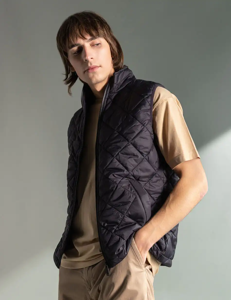 Splendid fashion ανδρικό αμάνικο με γιακά 49-202-002 BLACK