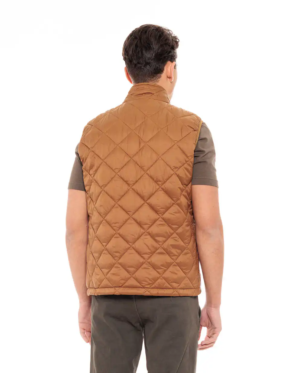 Splendid fashion ανδρικό αμάνικο με γιακά 49-202-002 CAMEL