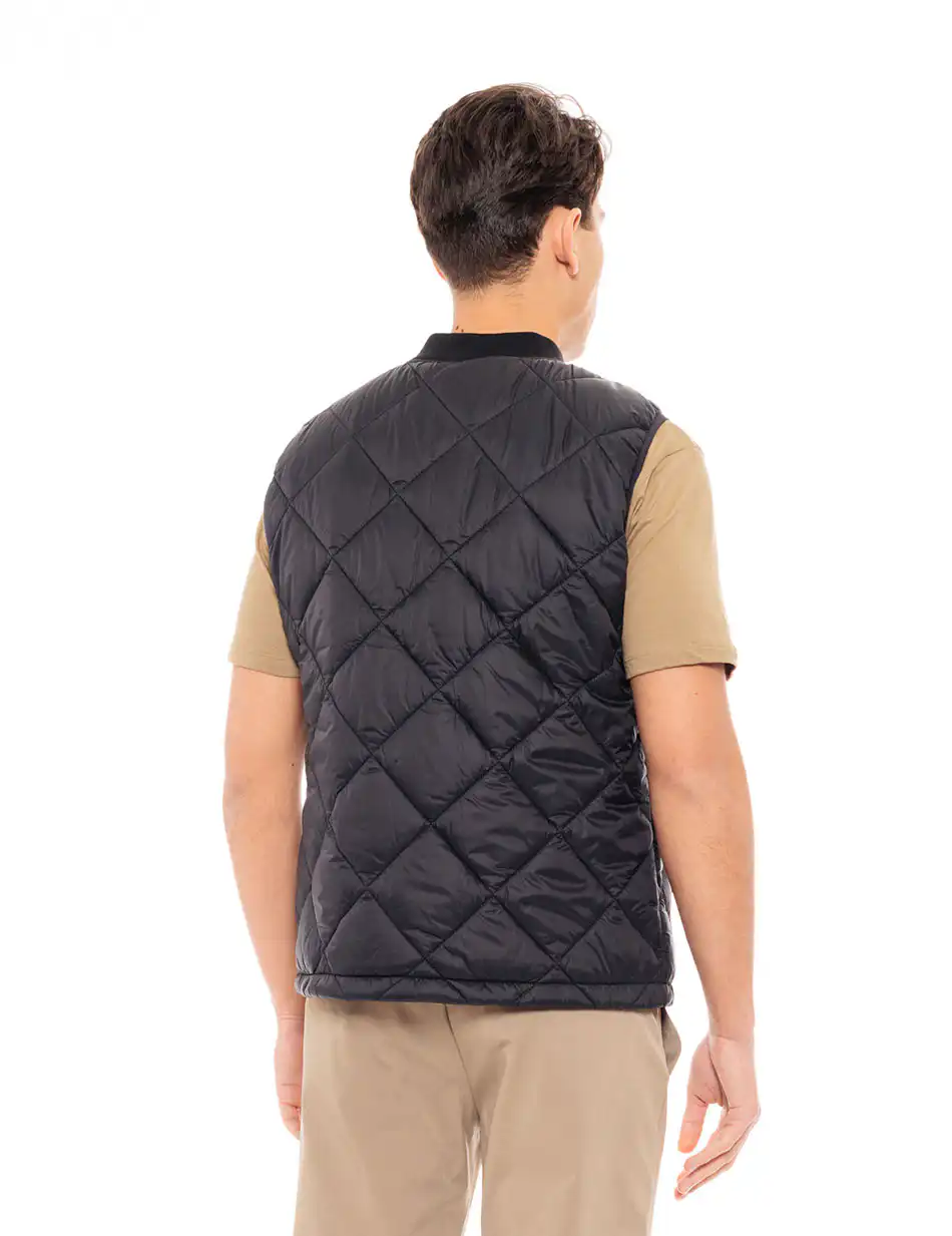 Biston fashion ανδρικό αμάνικο με γιακά 49-202-004 BLACK