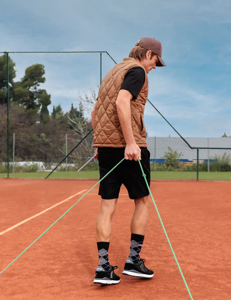 Biston fashion ανδρικό αμάνικο με γιακά 49-202-004 CAMEL