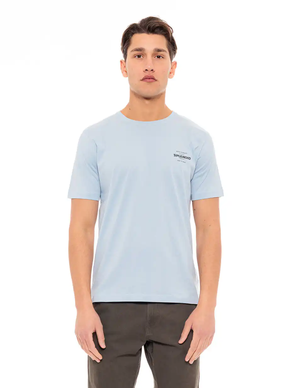 Splendid fashion ανδρικό t-shirt 49-206-001 SKY BLUE