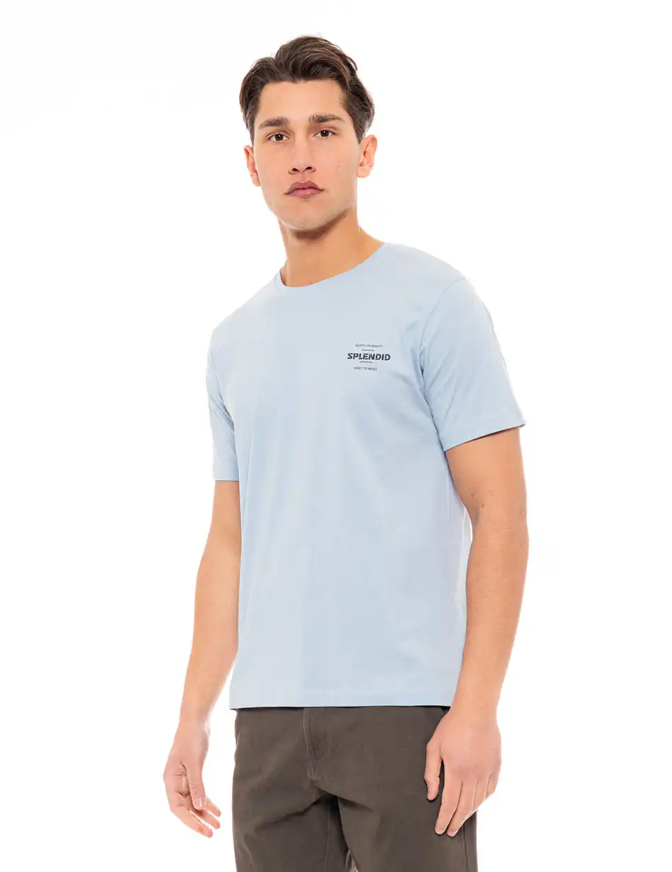 Splendid fashion ανδρικό t-shirt 49-206-001 SKY BLUE