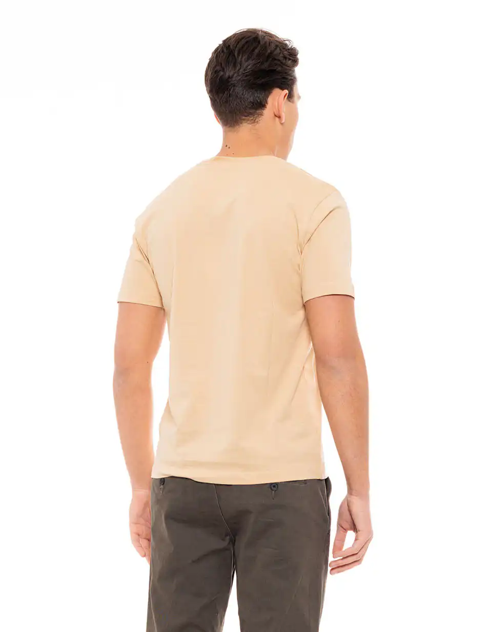 Splendid fashion ανδρικό t-shirt 49-206-001 BEIGE