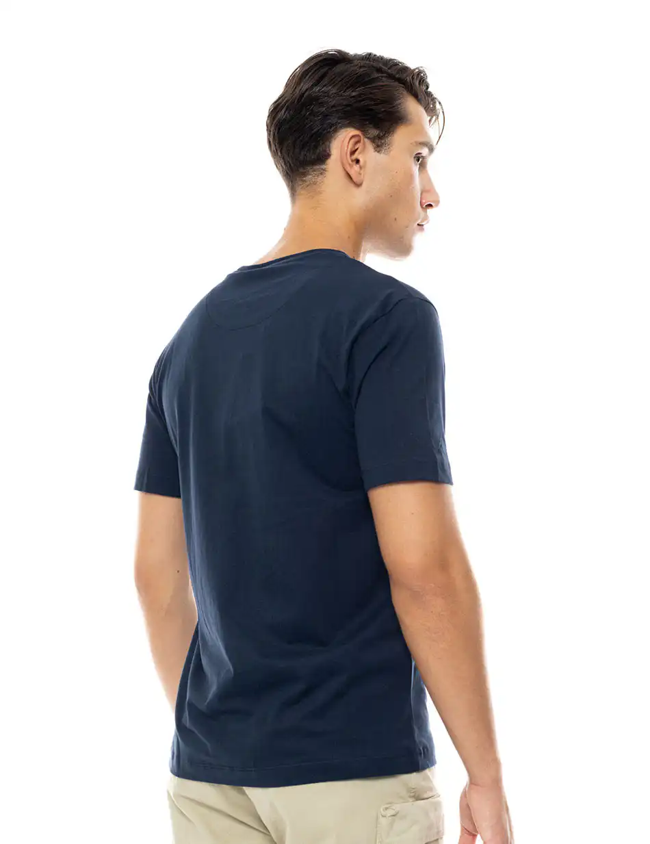 Biston fashion ανδρικό t-shirt 49-206-012 NAVY