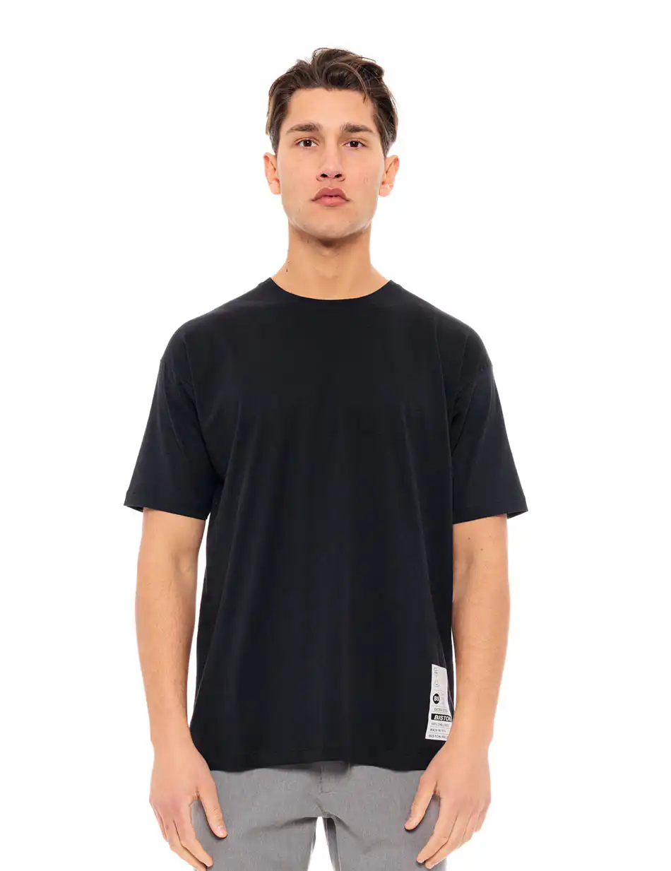 Biston fashion ανδρικό t-shirt 49-206-018 BLACK