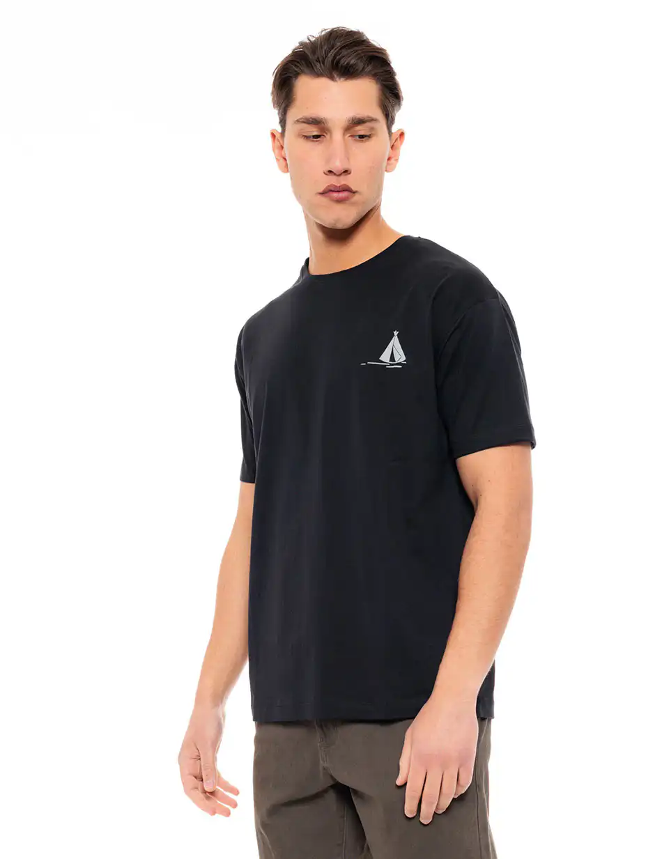 Splendid fashion ανδρικό t-shirt 49-206-024 BLACK