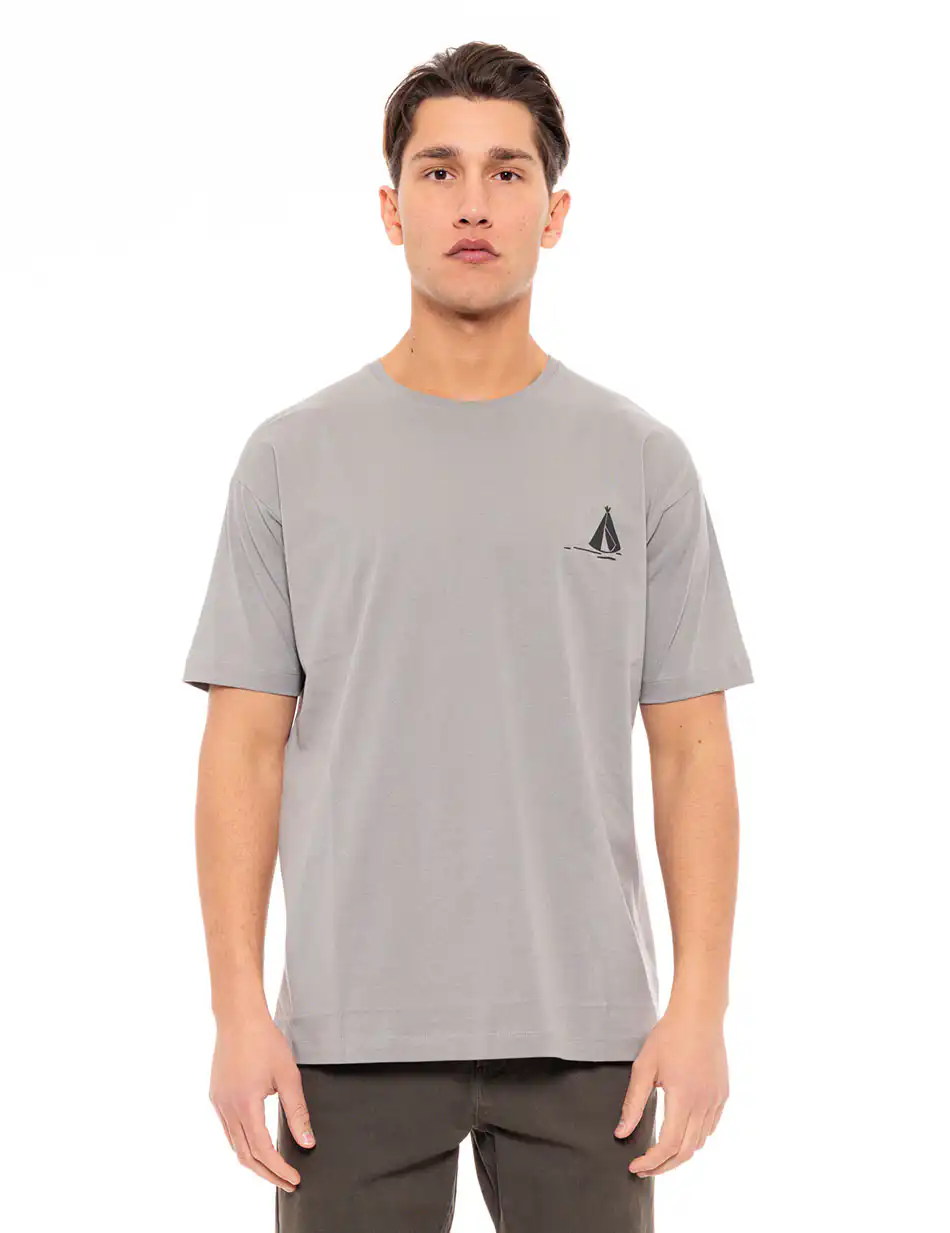 Splendid fashion ανδρικό t-shirt 49-206-024 LT GREY