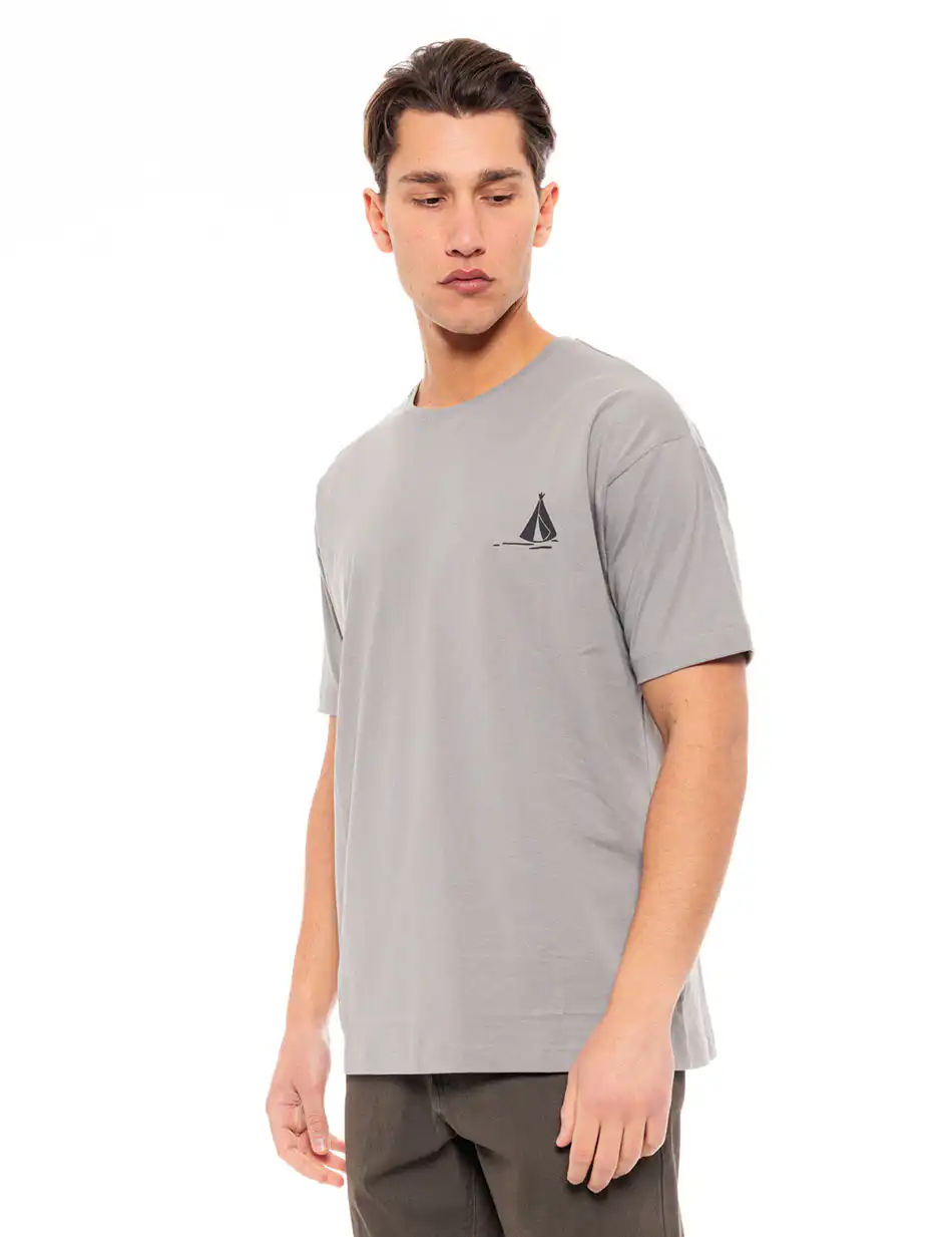 Splendid fashion ανδρικό t-shirt 49-206-024 LT GREY